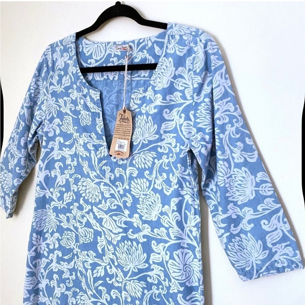 Faherty dress . Size 4. ( medium). NWT - Picture 3 of 6
